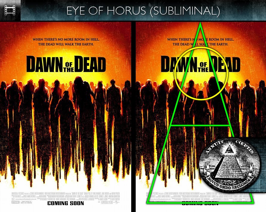 Dawn of the Dead (2004) - Poster - Eye of Horus - Subliminal