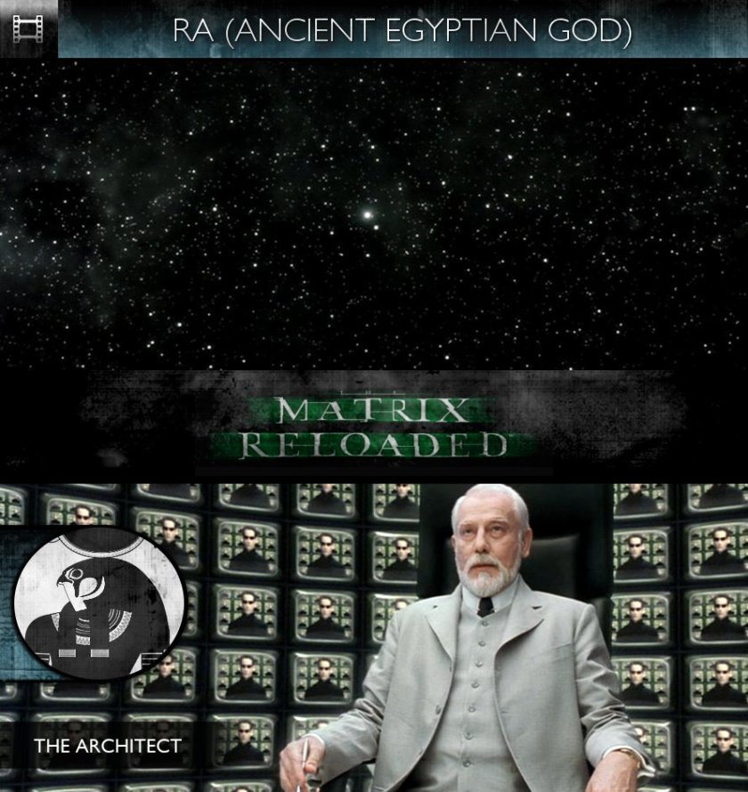 RA - The Matrix Reloaded (2003) - The Architect