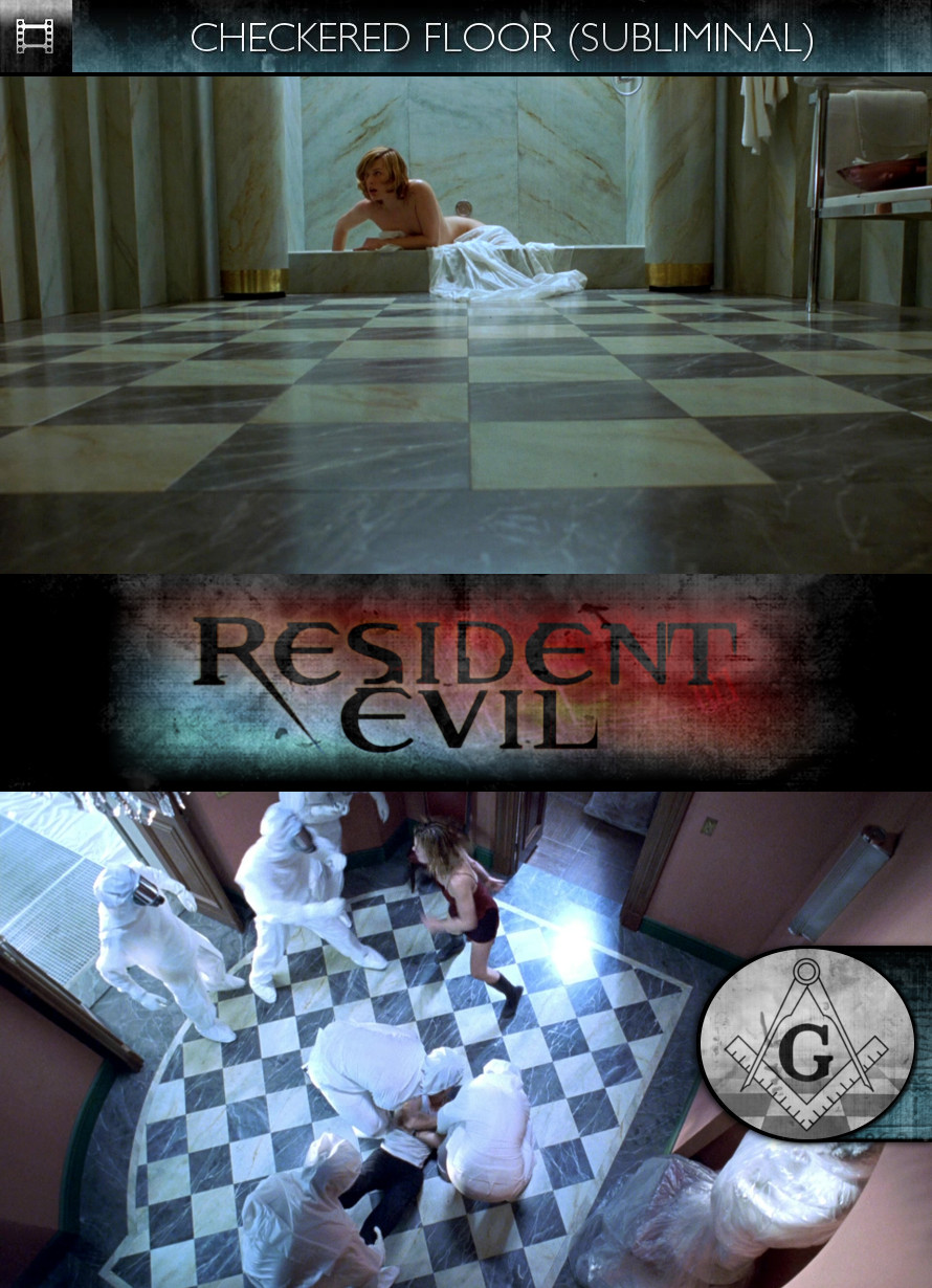 Resident Evil (2002) - Checkered Floor - Subliminal