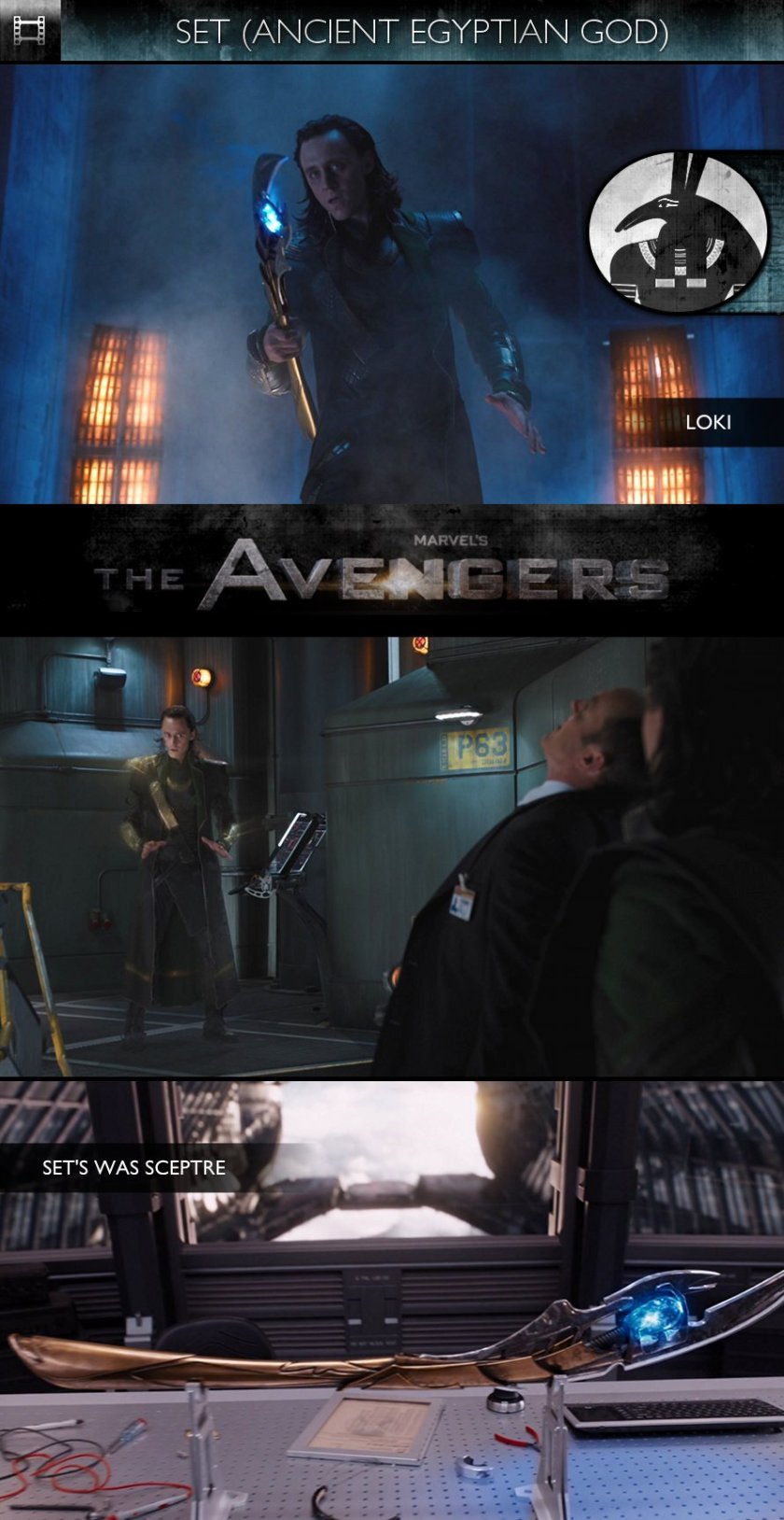 SET - The Avengers (2012) - Loki & Was Sceptre