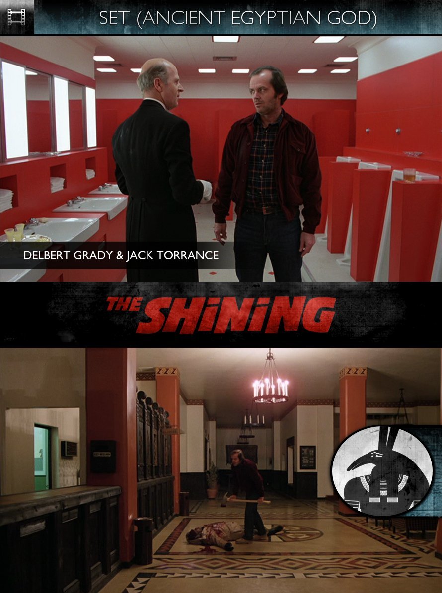 SET - The Shining (1980) - Jack Torrance & Delbert Grady