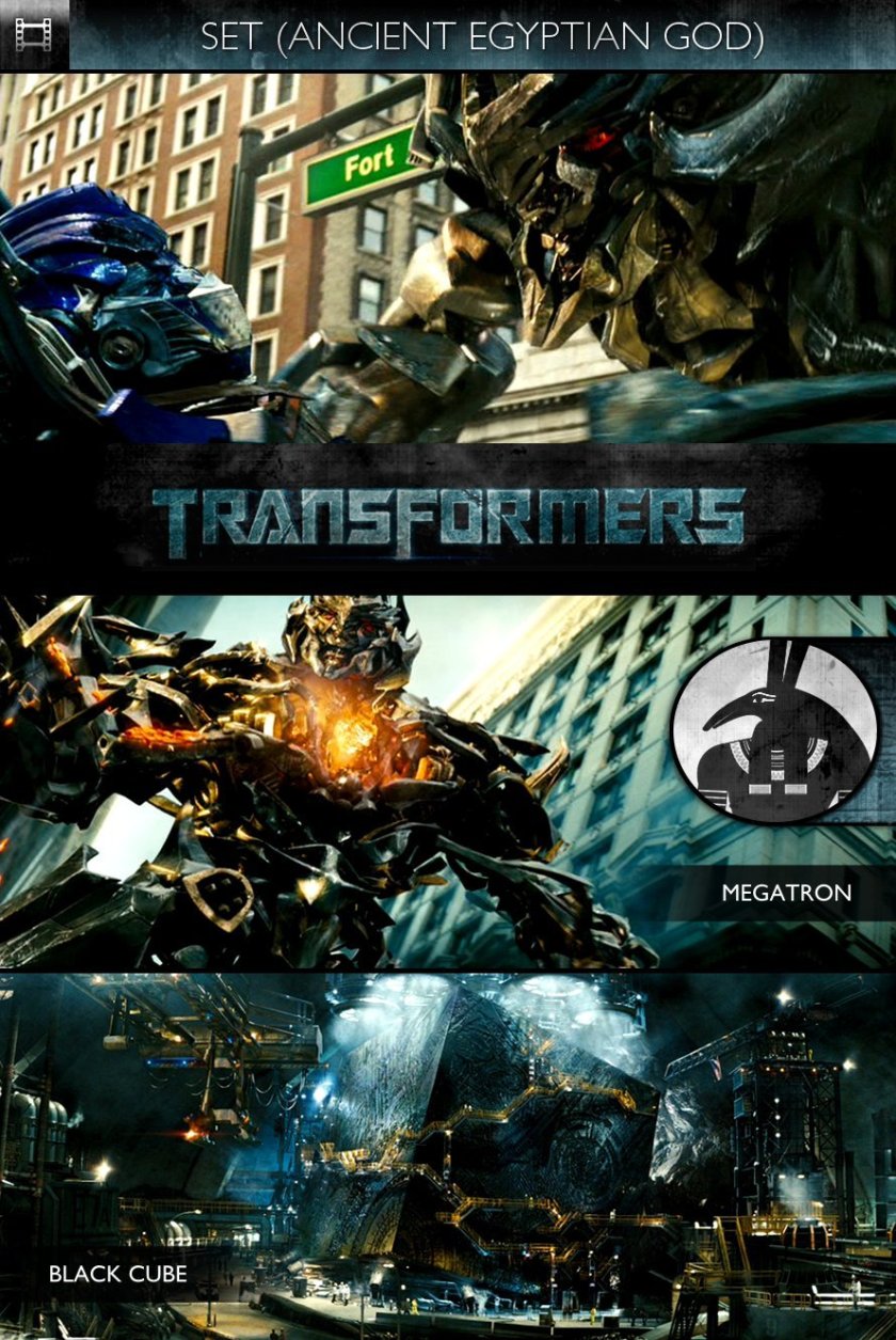 SET - Transformers (2007) - Megatron & Black Cube