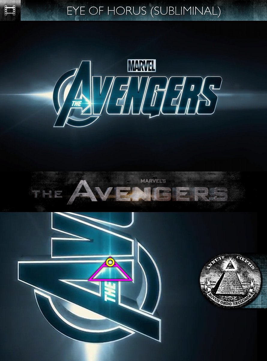 The Avengers (2012) - Logo - Eye of Horus - Subliminal