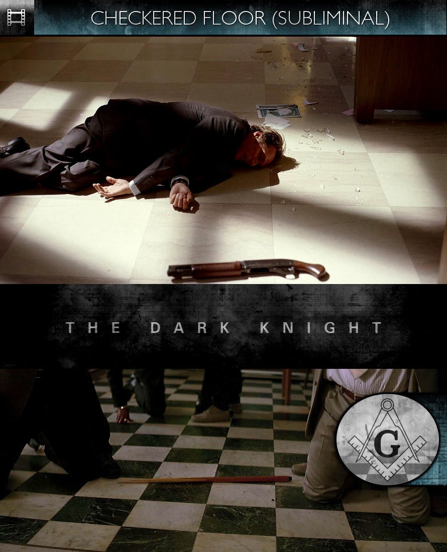 The Dark Knight (2008) - Checkered Floor - Subliminal