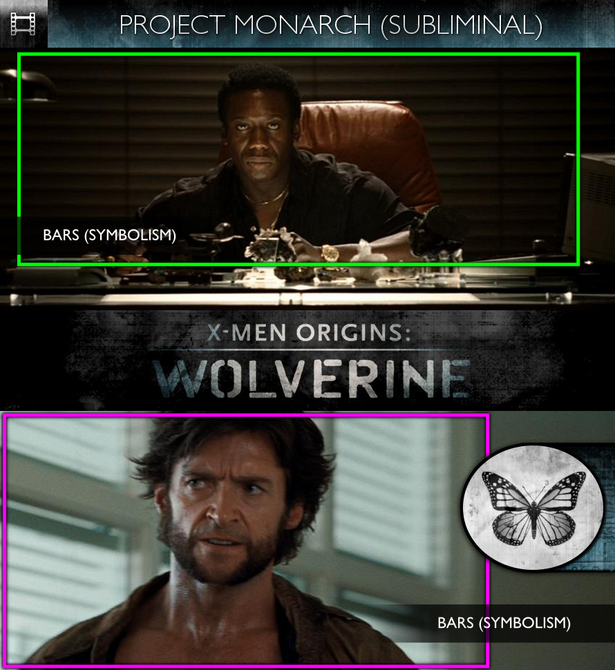 X-Men Origins: Wolverine (2009) - Project Monarch - Subliminal
