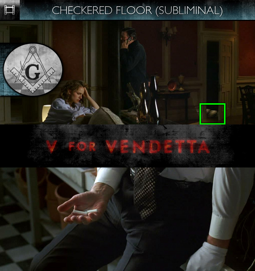 V For Vendetta (2006) - Checkered Floor - Subliminal