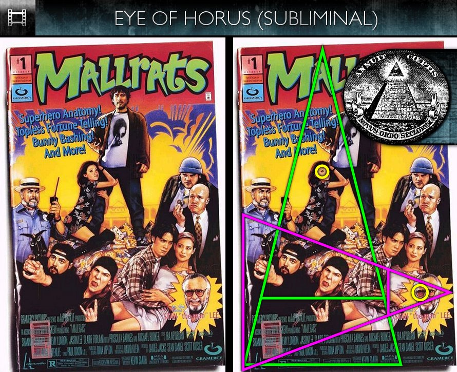 Mallrats (1995) - Poster - Eye of Horus - Subliminal