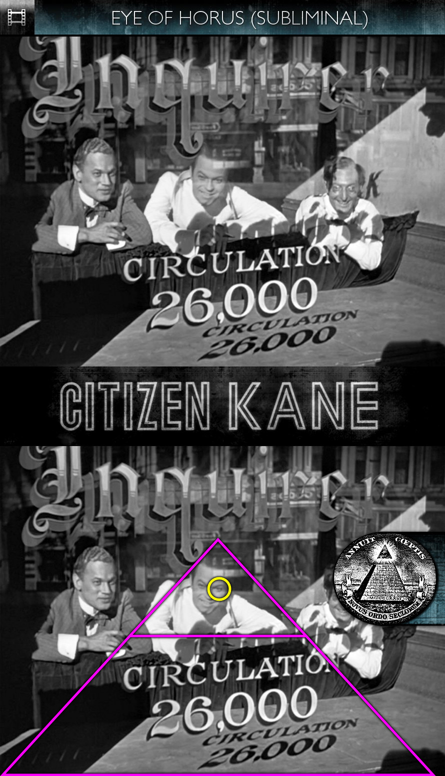Citizen Kane (1941) - Eye of Horus - Subliminal