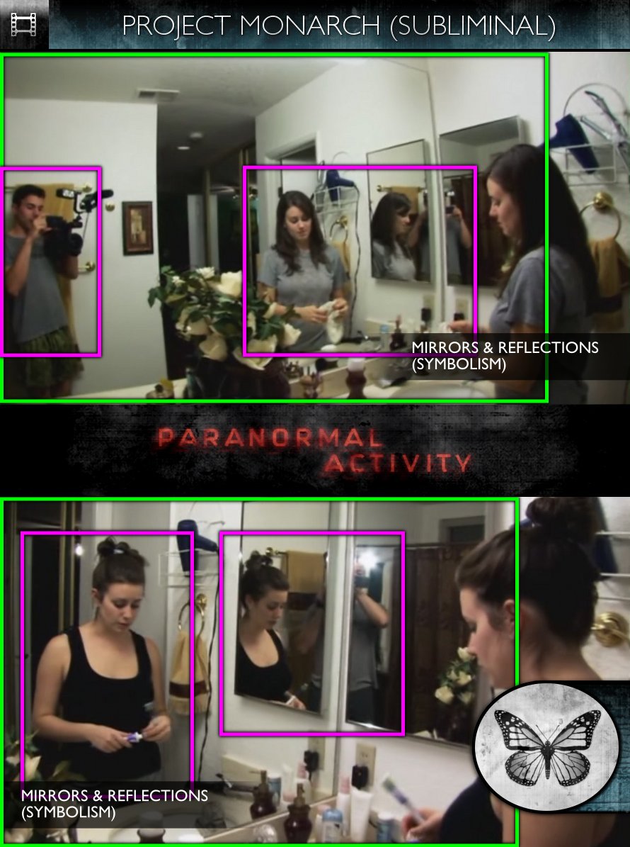 Paranormal Activity (2009) - Project Monarch - Subliminal