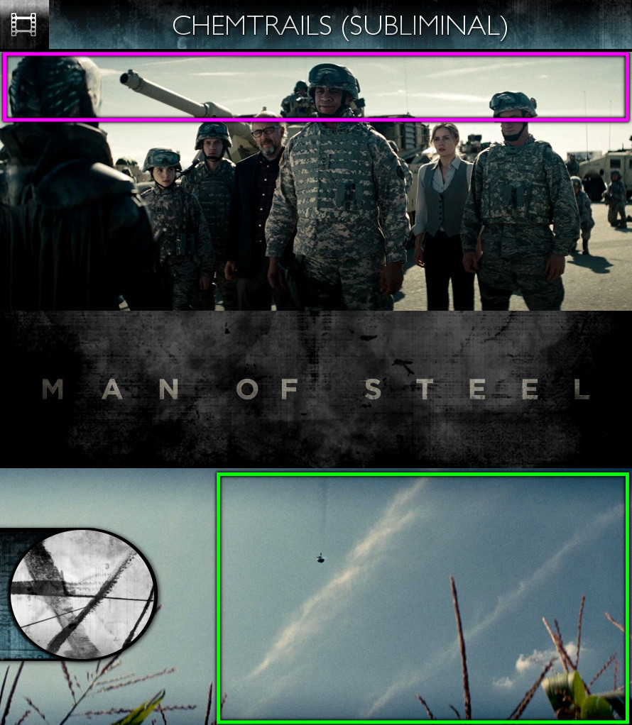 Man of Steel (2013) - Chemtrails - Subliminal