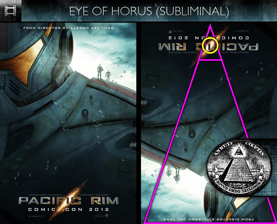 Pacific Rim (2013) - Poster - Eye of Horus - Subliminal