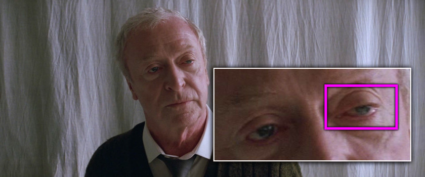 Project Monarch - Batman Begins (2005) - Droopy Eyelid - Michael Caine