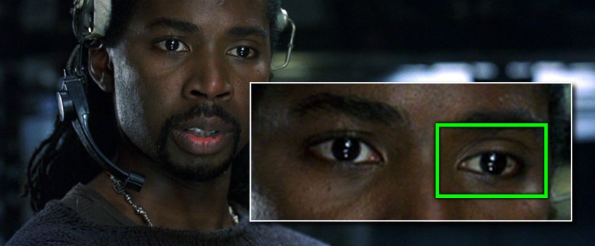 Project Monarch - The Matrix Revolutions (2003) - Droopy Eyelid - Harold Perrineau