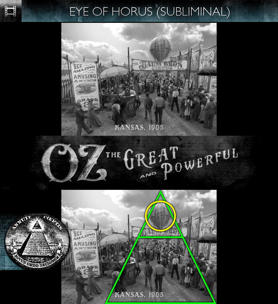 Oz: The Great and Powerful (2013) - Eye of Horus - Subliminal