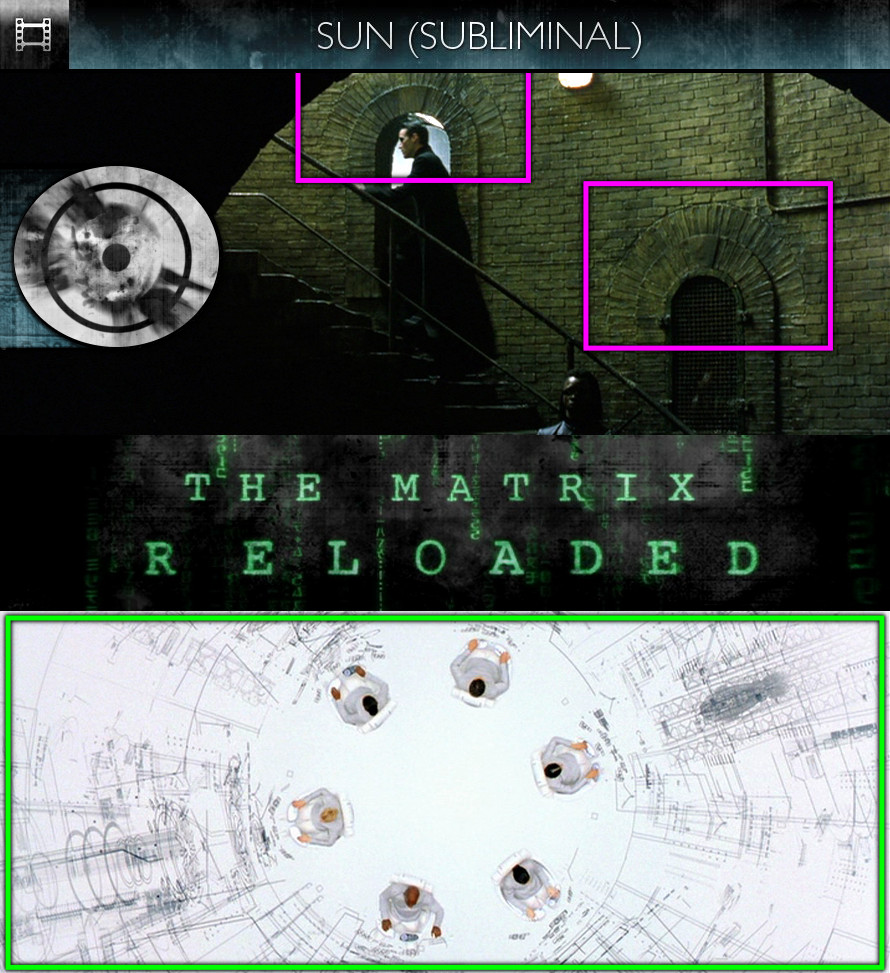 The Matrix Reloaded (2003) - Sun/Solar - Subliminal
