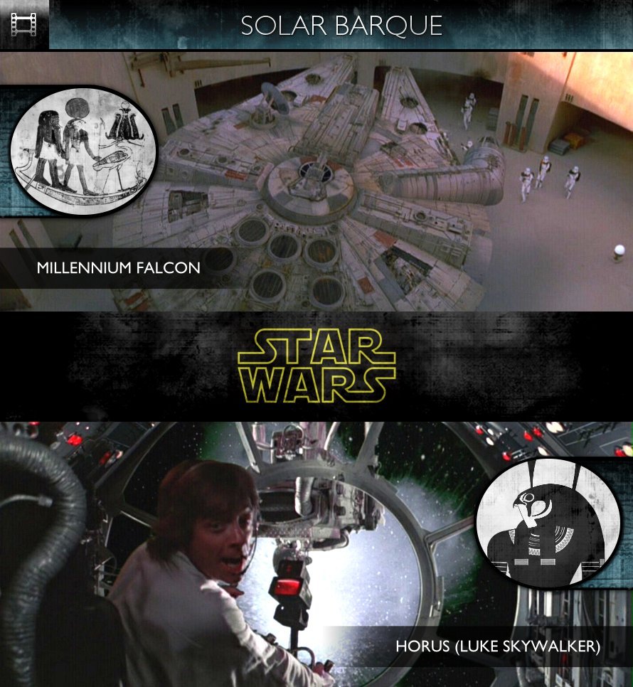 Star Wars - Episode IV: A New Hope (1977) - Solar Barque - Millennium Falcon