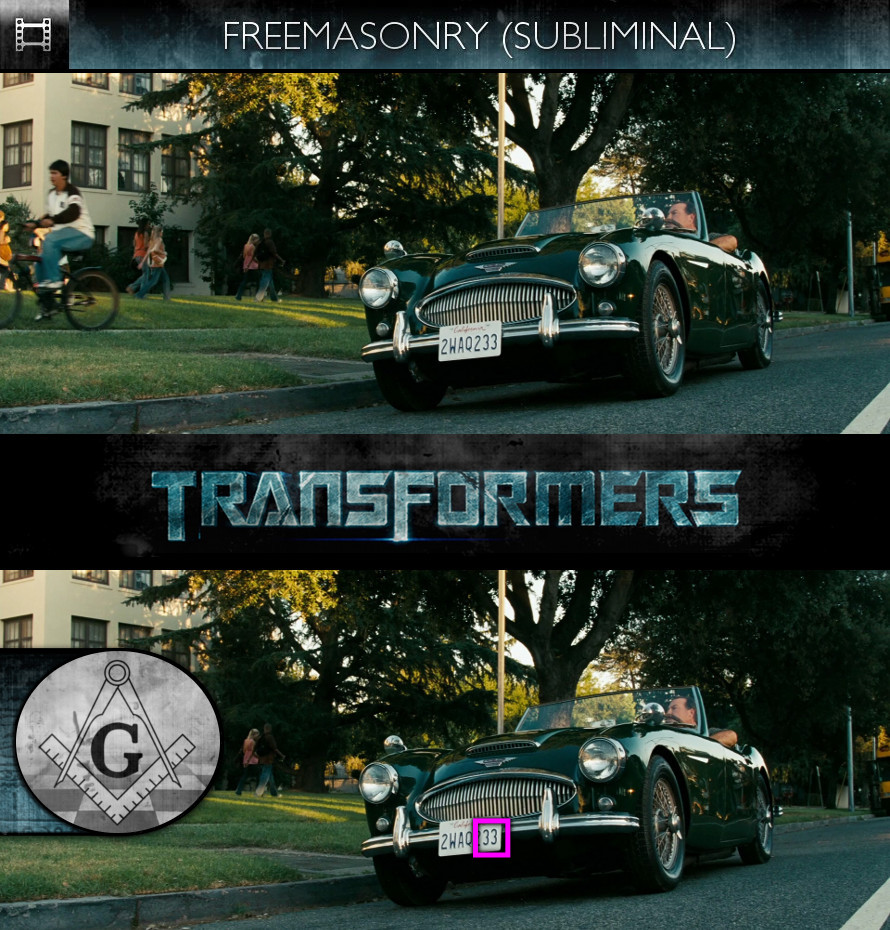 Transformers (2007) - Freemasonry - Subliminal
