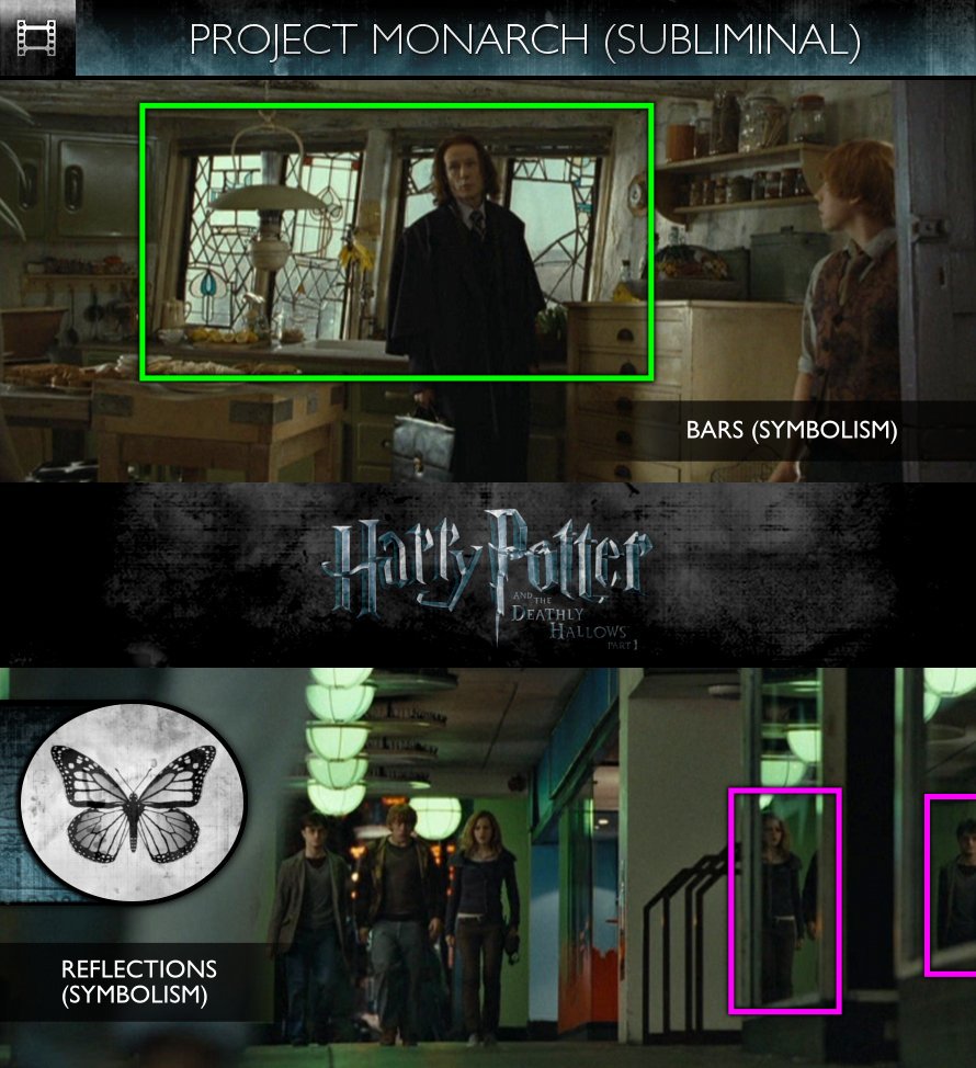 Harry Potter and the Deathly Hallows, Part 1 (2010) - Project Monarch - Subliminal