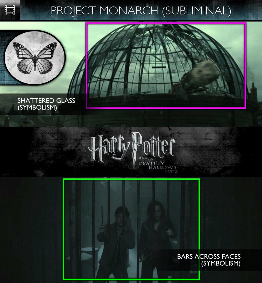Harry Potter and the Deathly Hallows, Part 2 (2011) - Project Monarch - Subliminal