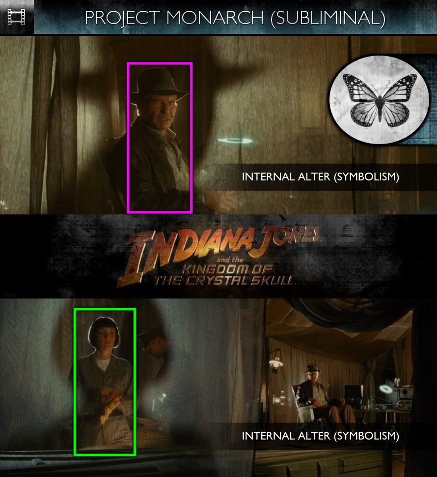 Indiana Jones & The Kingdom of the Crystal Skull (2008) - Project Monarch - Subliminal