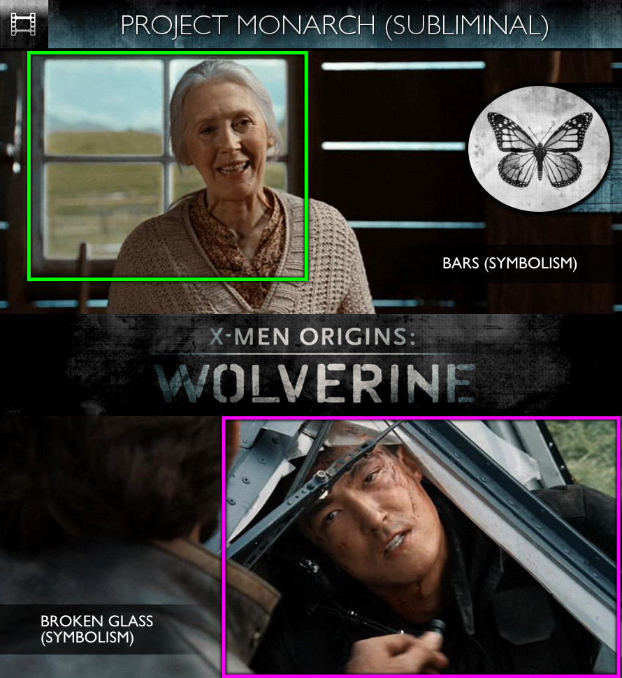 X-Men Origins: Wolverine (2009) - Project Monarch - Subliminal