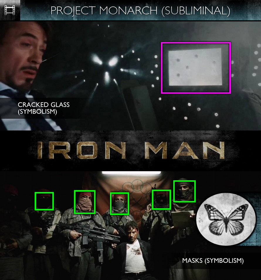 Iron Man (2008) - Project Monarch - Subliminal