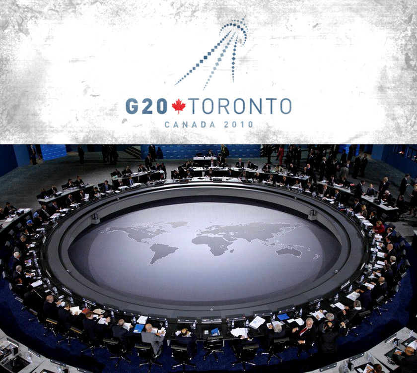 Black Sun - G-20 Summit Table - Toronto 2010