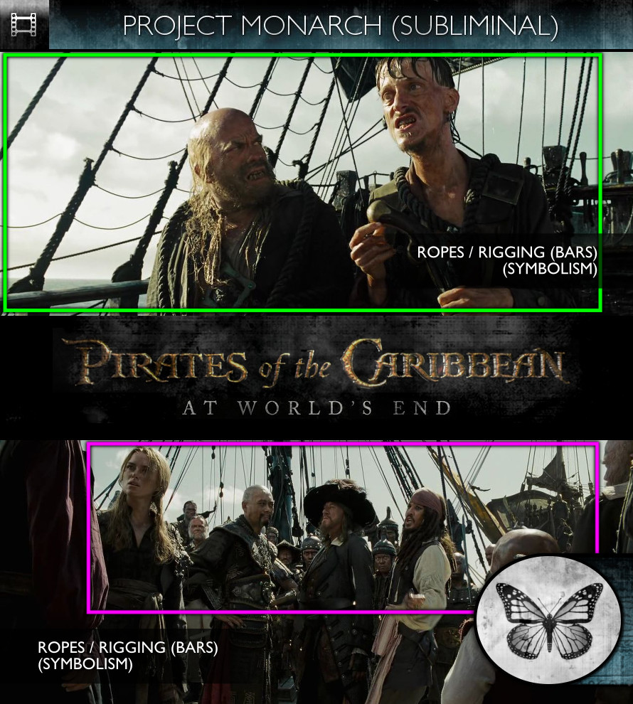 Pirates of the Caribbean: At World's End (2007) - Project Monarch - Subliminal