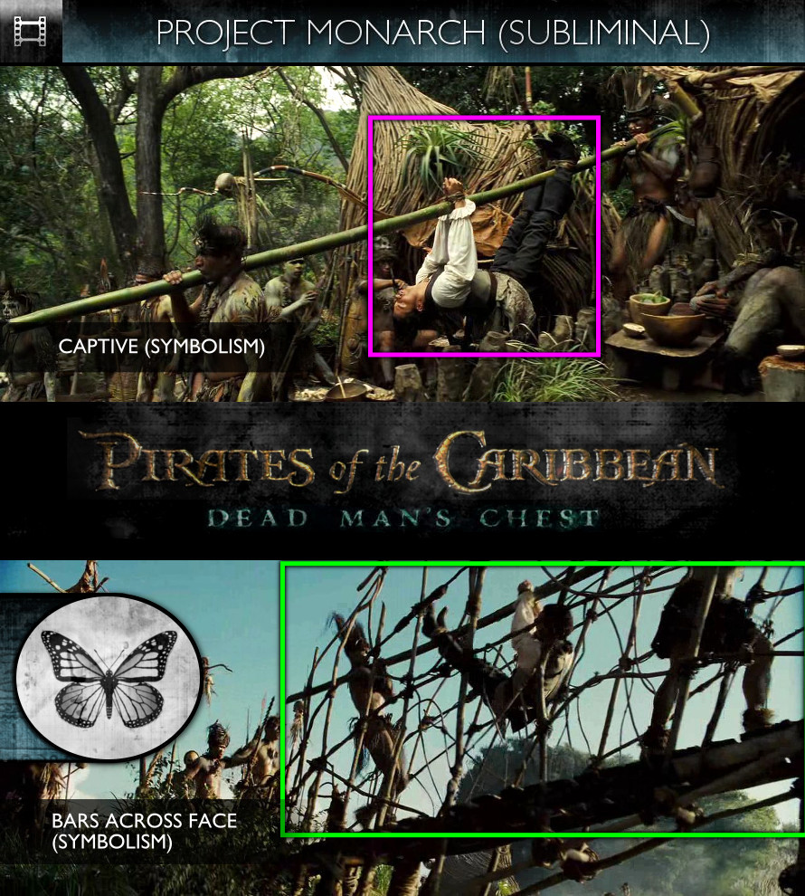 Pirates of the Caribbean: Dead Man's Chest (2006) - Project Monarch - Subliminal