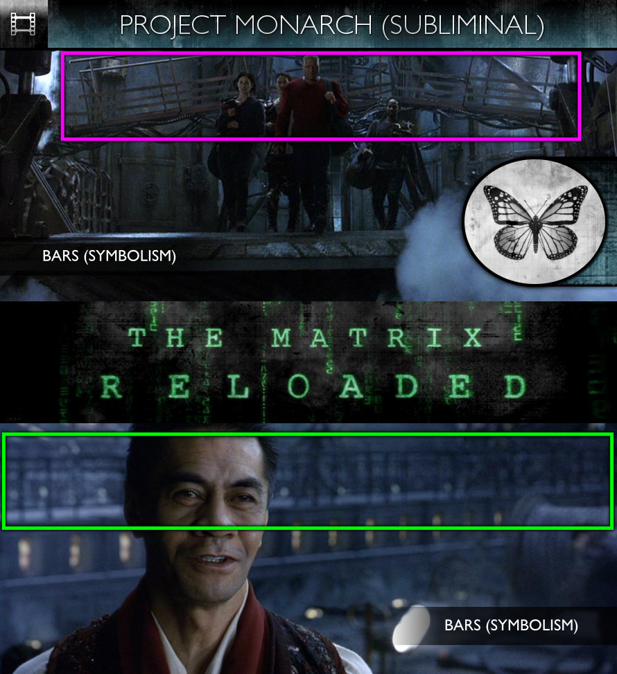 The Matrix Reloaded (2003) - Project Monarch - Subliminal