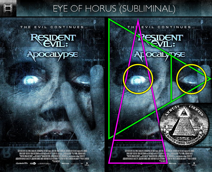 Resident Evil: Apocalypse (2004) - Poster - Eye of Horus - Subliminal
