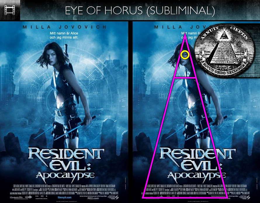 Resident Evil: Apocalypse (2004) - Poster - Eye of Horus - Subliminal