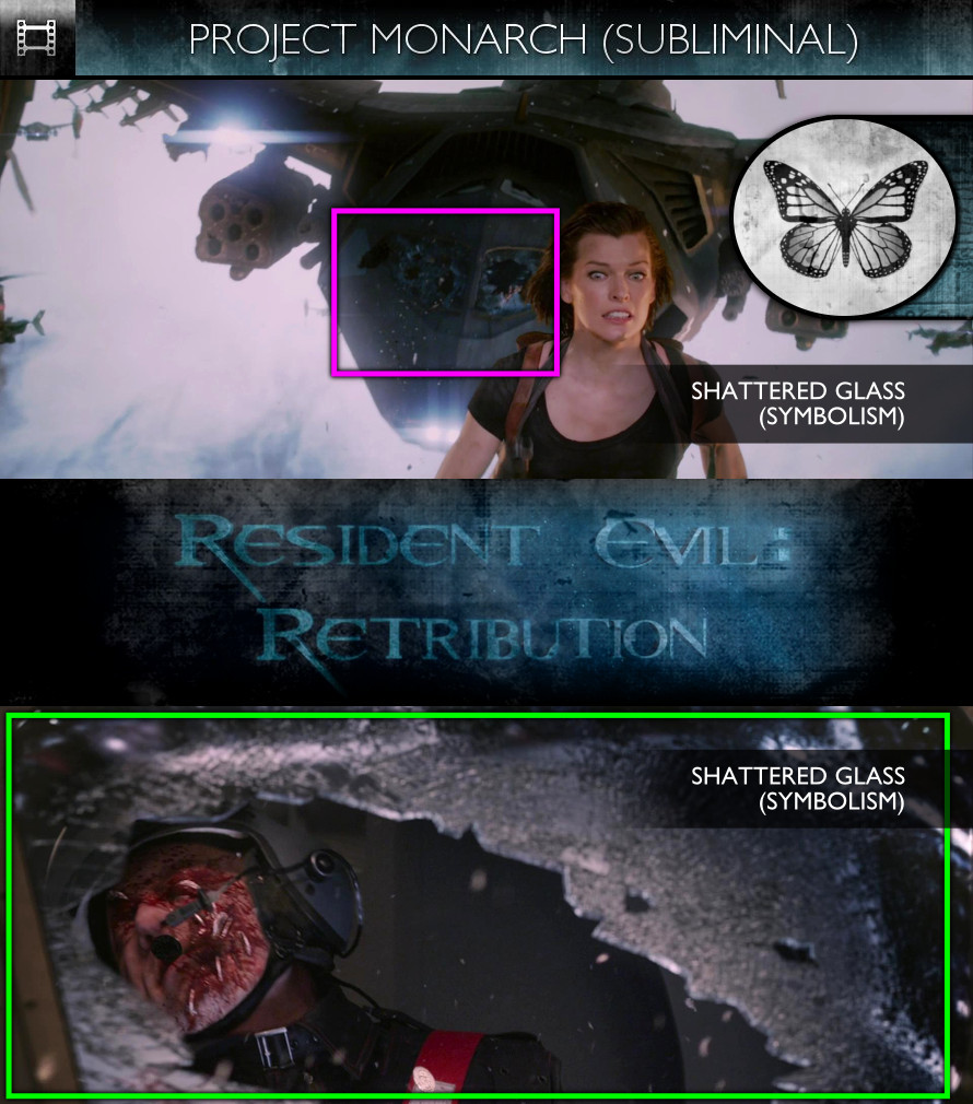 Resident Evil - Retribution (2012) - Project Monarch - Subliminal